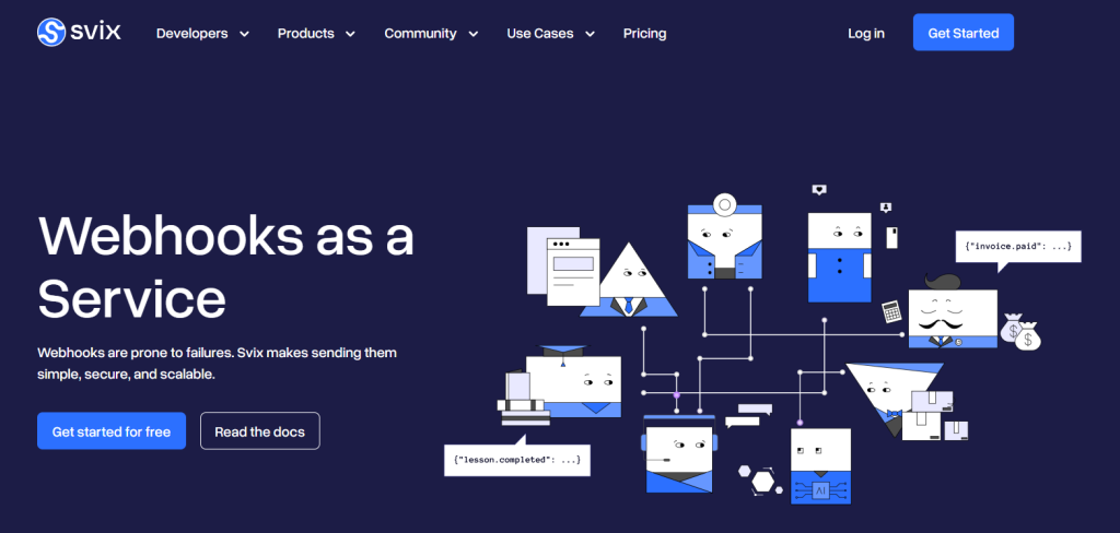 webhook.site home page