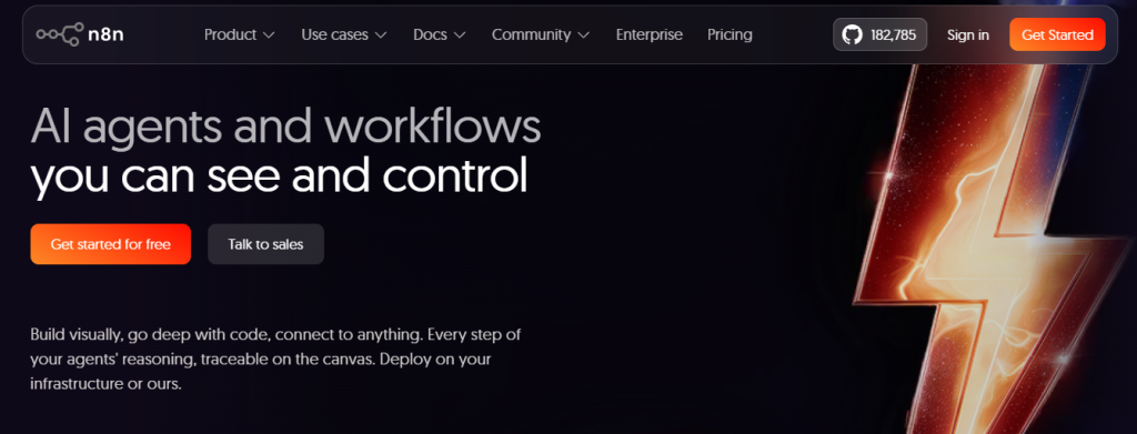 "n8n" the sustainable license low-code integration platform