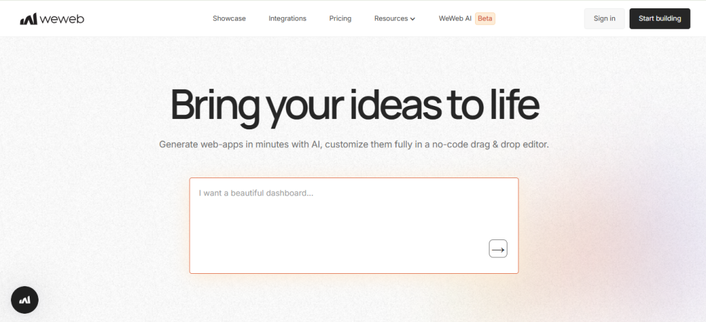 WeWeb: The "Headless" Builder for Professional Architectures