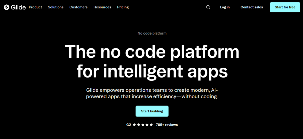Glide: Transforming Data into Actionable Interfaces