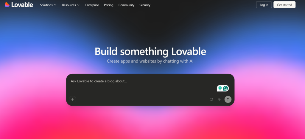 Lovable no code platform