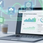 modern website speed optimization illustration showing a large heavy image file transforming into a small optimized image