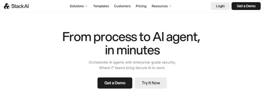 Stack AI — Best for Internal Operations & Workflow Agents