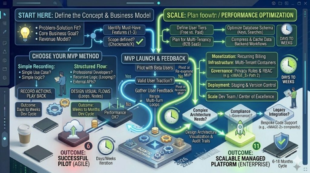 Decision framework for building a successful Bubble app
